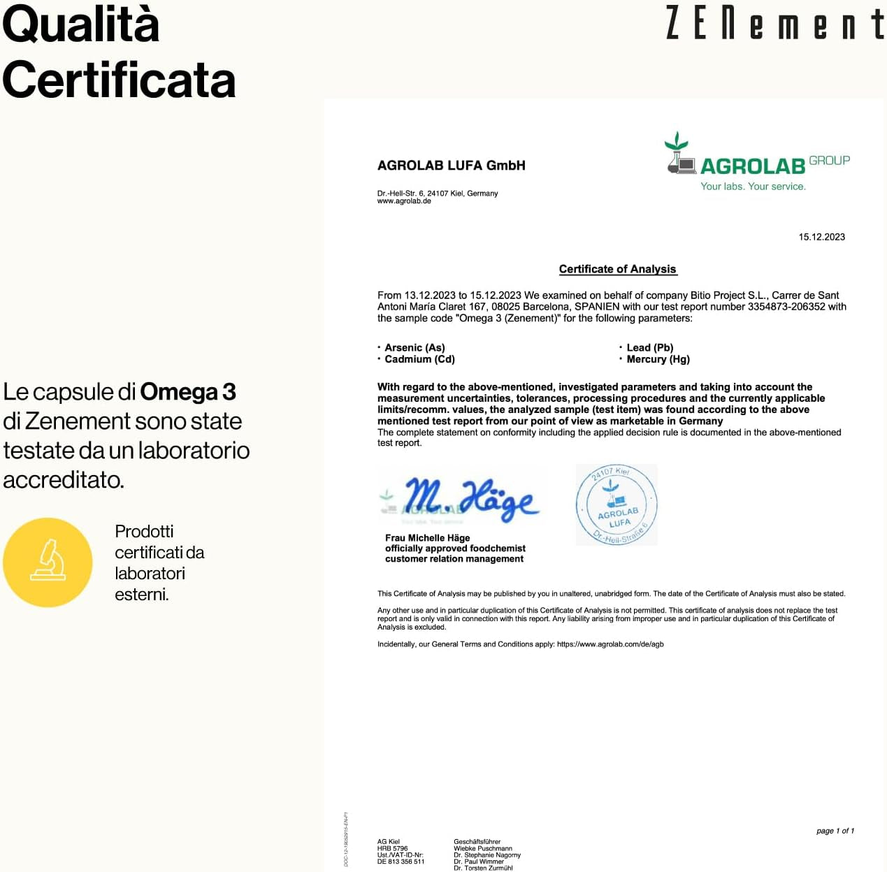 Omega 3, Olio Di Pesce Omega3 2000Mg Ad Alto Dosaggio Con 700 Mg EPA E 500 Mg DHA per Porzione, 200 Capsule Softgel - Acidi Grassi EPA DHA