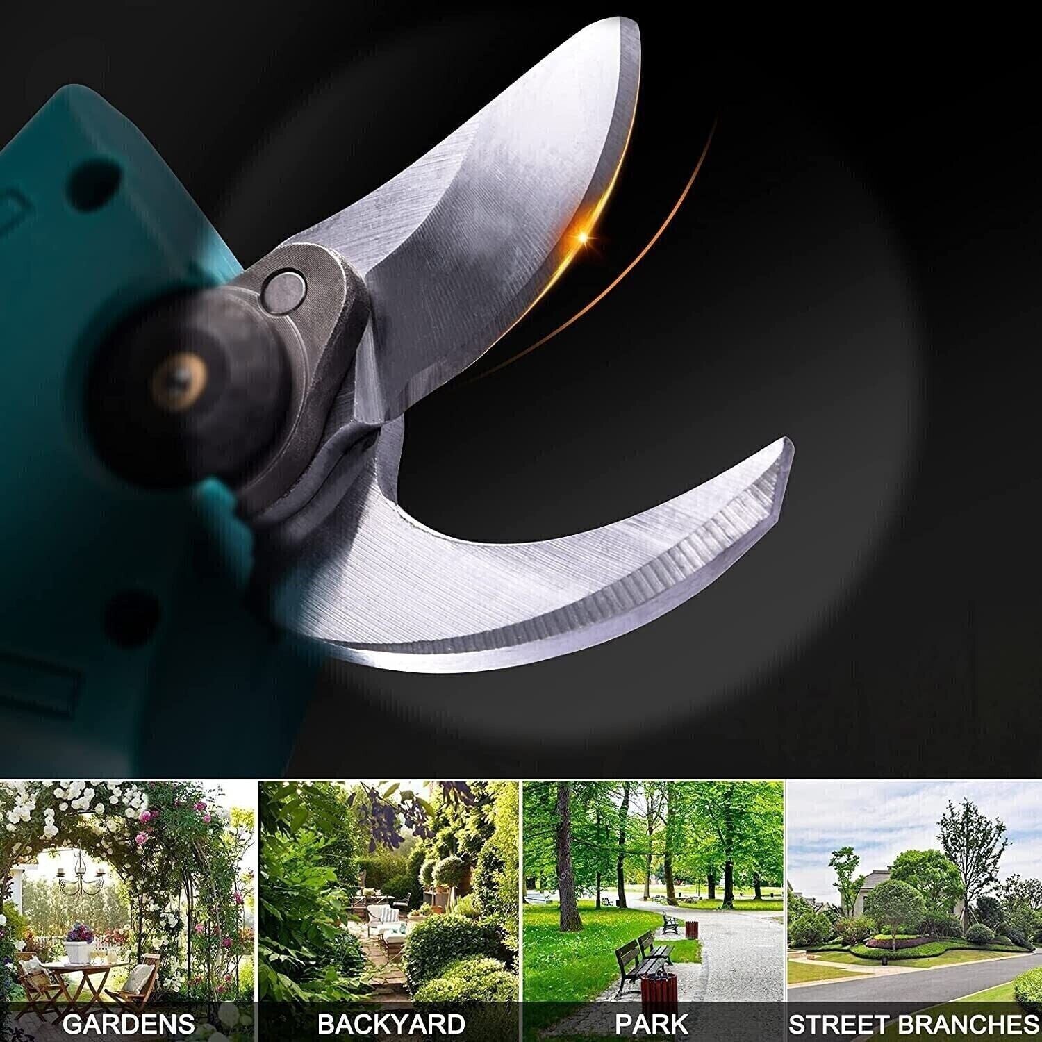 Forbici Potatura Giardino Giardinaggio Professionale Forbice Doppia Batteria 48V