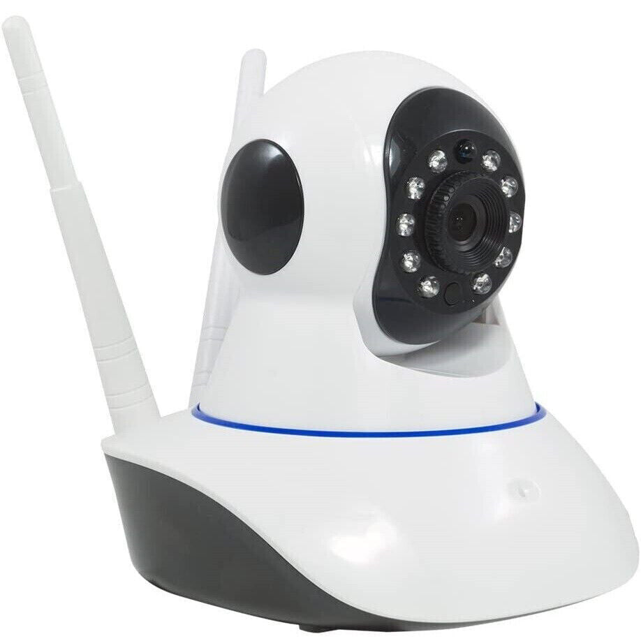 TELECAMERA INTERNA 1080P HD WIRELESS SD IP CAMERA MOTORIZZATA IR INFRAROSSI WIFI
